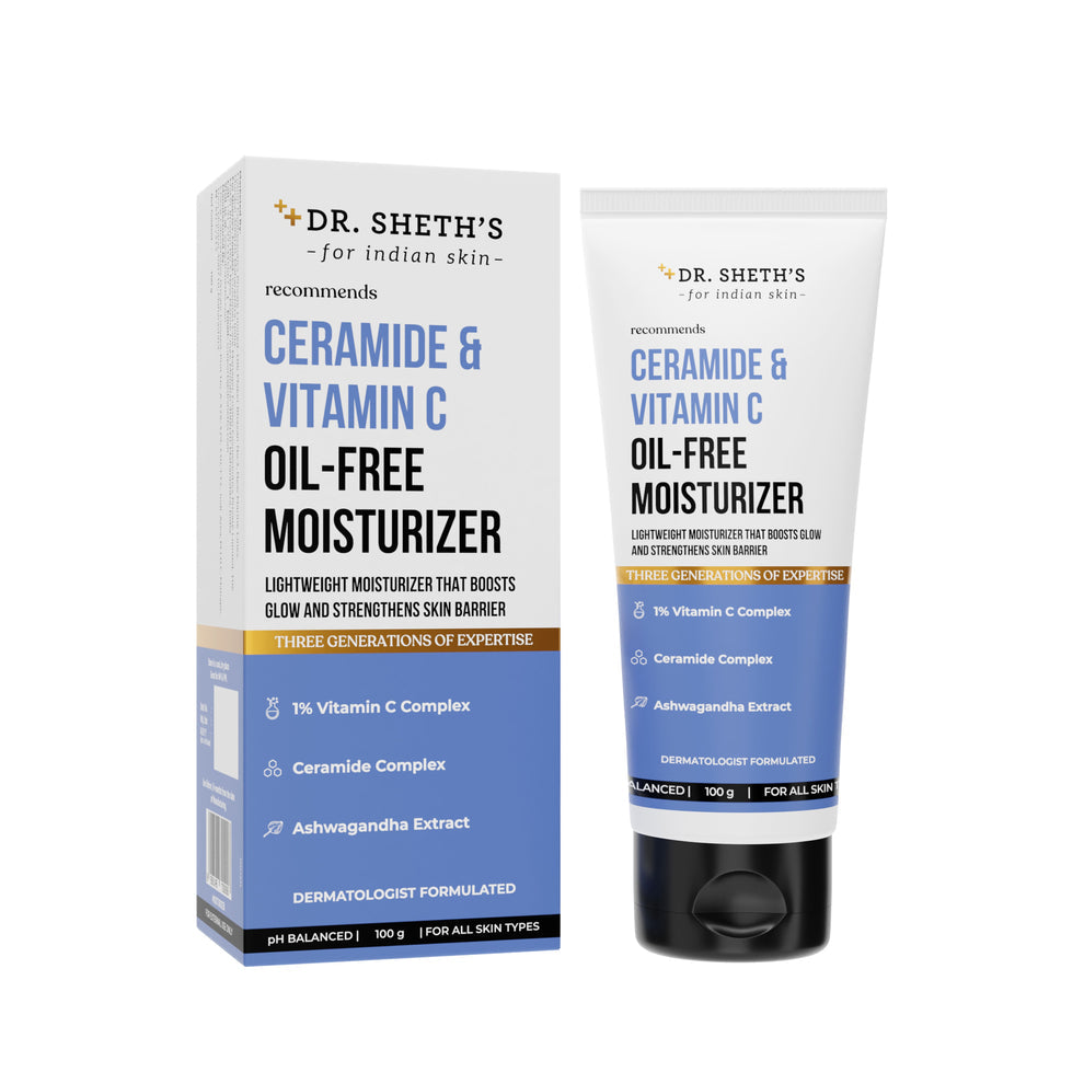 Moisturizer For All Skin types Ceramide &amp; Vitamin C Oil-Free Moisturizer - 100g